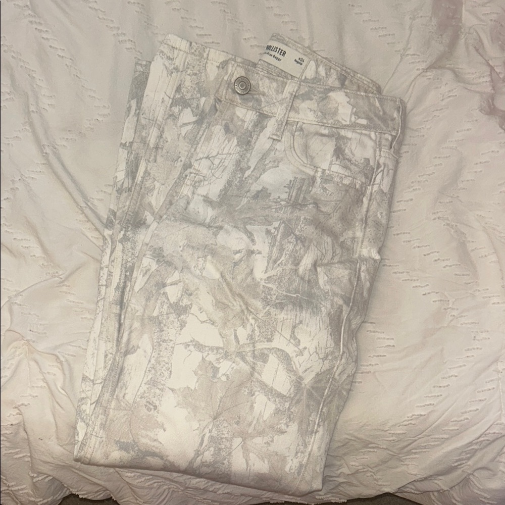 Womens Hollister Jeans Camo